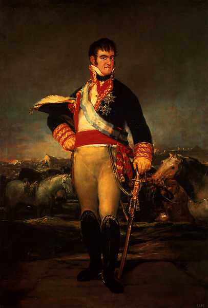 Francisco de Goya Portrait of Ferdinand VII of Spain